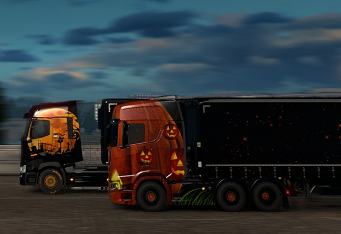 Хэллоуин конвой от TruckersMP - 27 октября 2019 года!