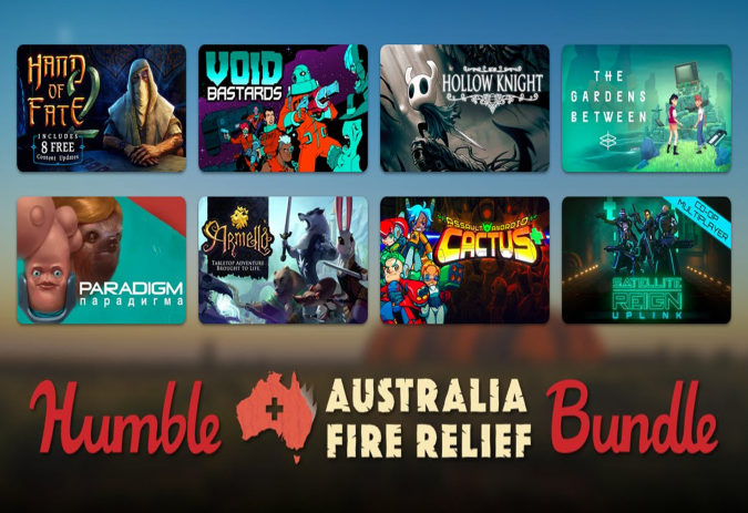 Humble объединяет усилия по оказанию помощи при пожаре с благотворительным пакетом игр!