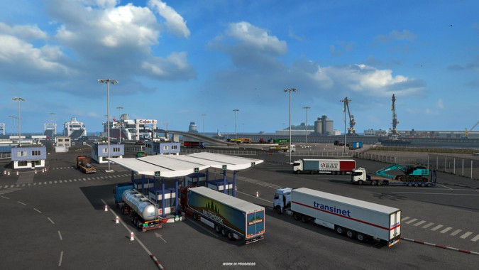 Euro Truck Simulator 2: Город Кале — Перестройка