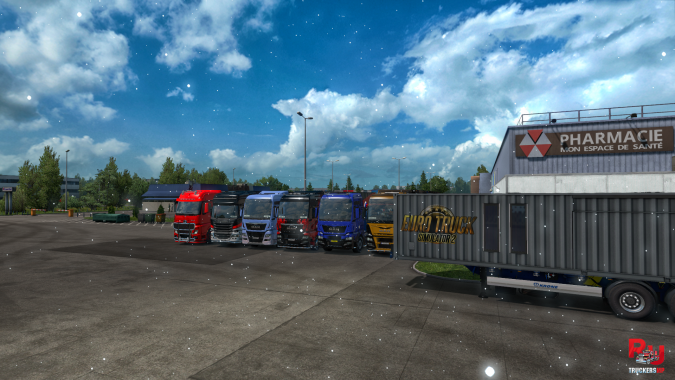 Локальный конвой между администрацией сообщества TruckersMP.ru