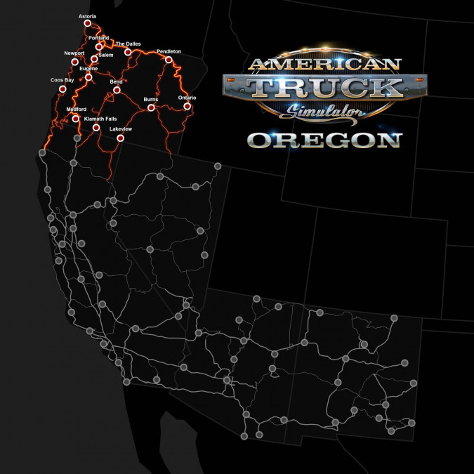 American Truck Simulator: Oregon уже доступен!