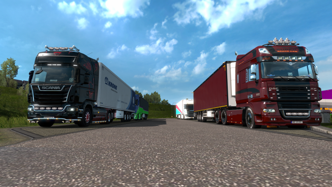 Спасибо за конвой от русскоязычного сообщества TruckersMP.ru