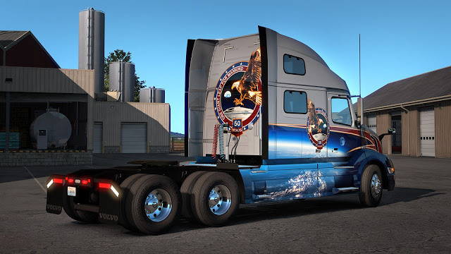 American Truck Simulator | Годовщина посадки на Луну