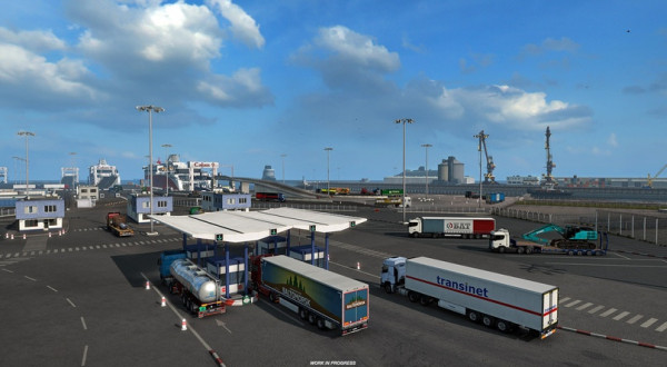 Euro Truck Simulator 2: Город Кале — Перестройка