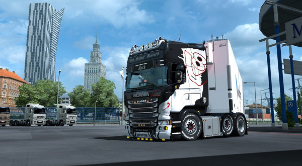 Открытый конвой от русскоязычного сообщества TruckersMP.ru в ETS2