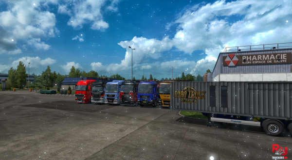Локальный конвой между администрацией сообщества TruckersMP.ru