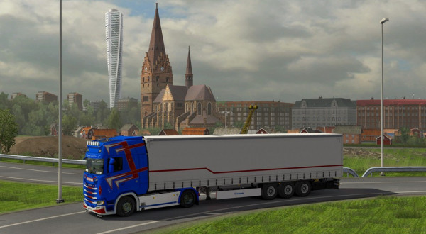 Открытый конвой от русскоязычного сообщества TruckersMP.ru в ETS2 на 12.07.2019.