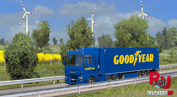 Конвой, РП ситуация от TruckersMP.ru