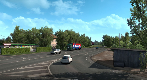 ETS2-Beyond the Baltic Sea:Сельская местность и природа!