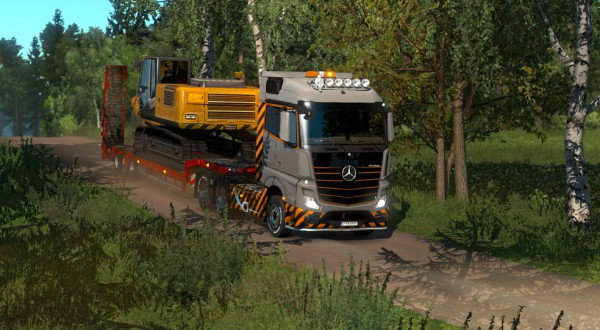 Открытый конвой от русскоязычного сообщества TruckersMP.ru в ETS2