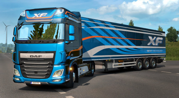 Euro Truck Simulator 2 | Начало соревнования #IDriveDAF!