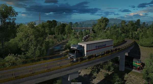 Euro Truck Simulator 2 | Дорога к Черному морю: пейзажи