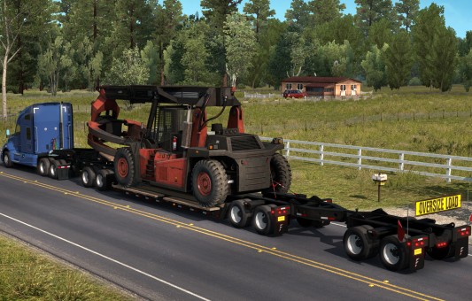American Truck Simulator - Forest Machinery