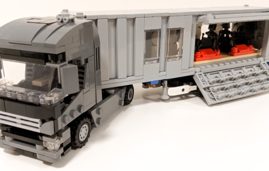 SCS SimTrailer сделан из LEGO