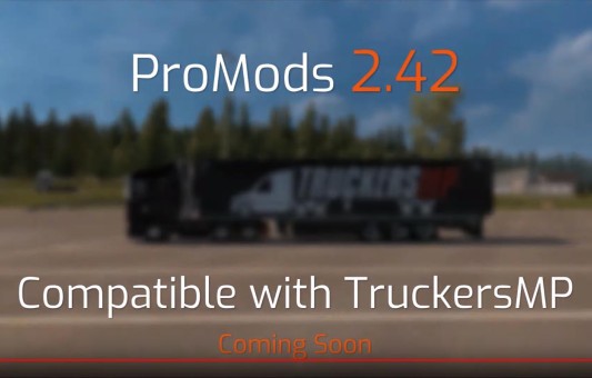 ProMods v2.42 совместим с TruckersMP!