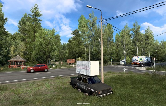 Euro Truck Simulator 2 — Сердце России!
