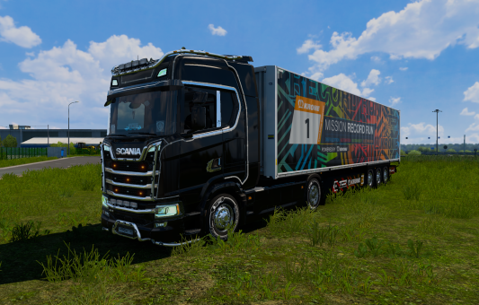 электро набор scania bev & krone