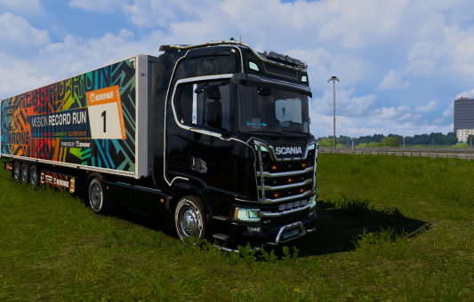 электро набор scania bev & krone