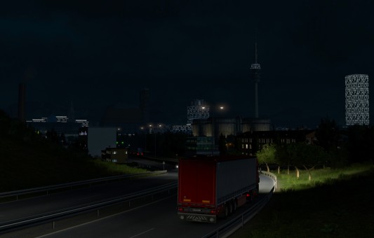 Ночной Мюнхен