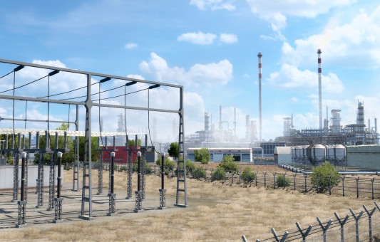 Нефтеперерабатывающий завод в Пуэртольяно