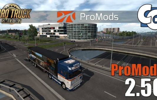 ProMods 2.50 Preview - Poland - A1, Kielce - ETS2