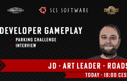Developer Gameplay/Interview Stream #6 - JD (Art Leader - Roads)