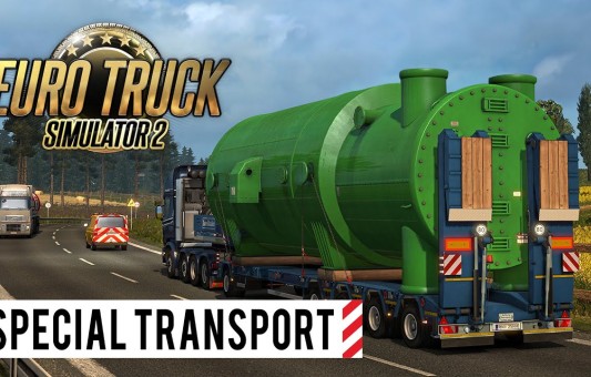 ETS2: Special Transport DLC Trailer