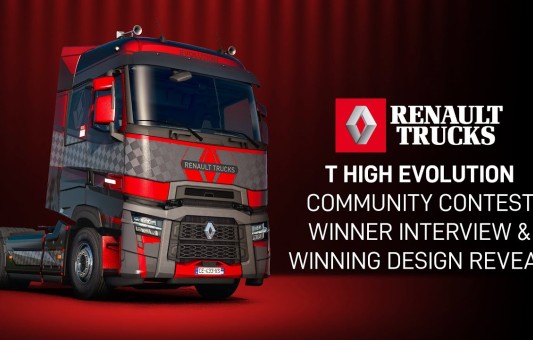 ETS2: Интервью с победителем конкурса дизайна сообщества Renault Trucks Evolution