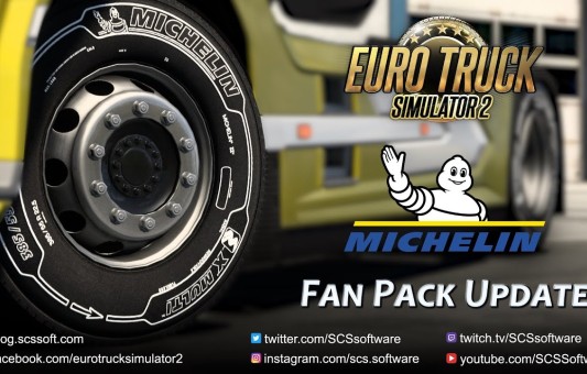 Euro Truck Simulator 2: обновление DLC для фанатов Michelin
