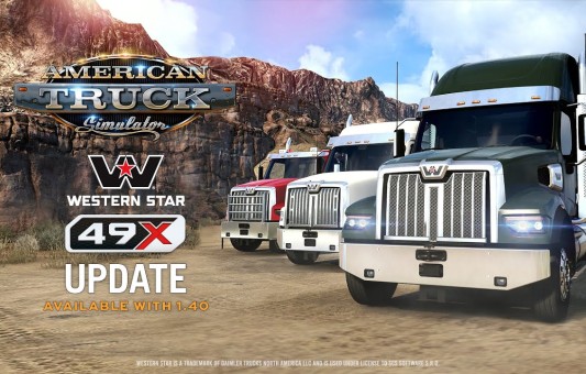 American Truck Simulator: 1.40 - Обновление Western Star 49X