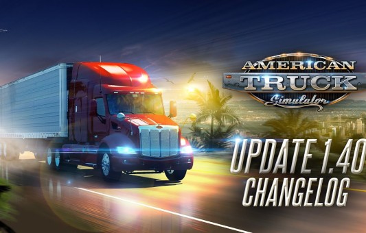 Вышло обновление 1.40 для American Truck Simulator!