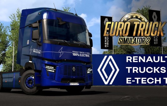 Euro Truck Simulator 2 |Релиз Renault Trucks E-Tech T