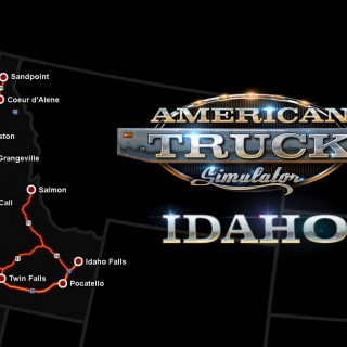 American Truck Simulator: Карты местности будущих штатов Юта и Айдахо!