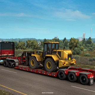 American Truck Simulator: Lowboy Trailers