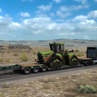 American Truck Simulator: Lowboy Trailers