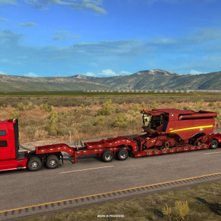 American Truck Simulator: Lowboy Trailers