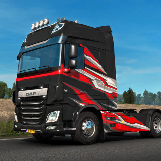 ETS2: Super Stripes Paint Jobs Pack