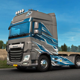 ETS2: Super Stripes Paint Jobs Pack