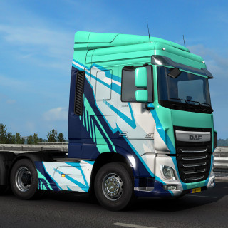 ETS2: Super Stripes Paint Jobs Pack