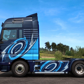 ETS2: Super Stripes Paint Jobs Pack