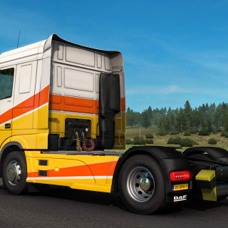 ETS2: Super Stripes Paint Jobs Pack