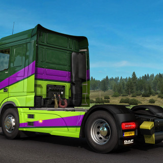 ETS2: Super Stripes Paint Jobs Pack