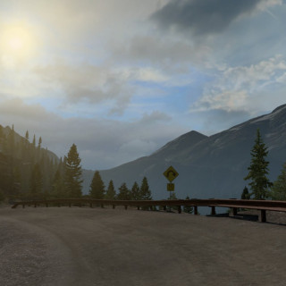 ProMods: Mission Mountain in Canada.