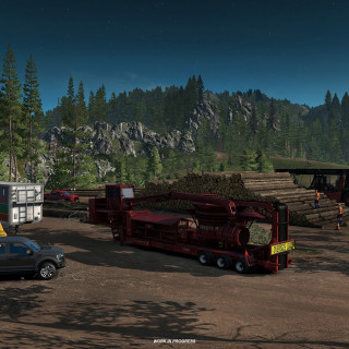 American Truck Simulator: Восход солнца над Айдахо!