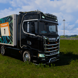 электро набор scania bev & krone