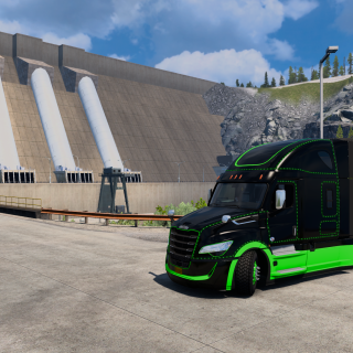 возле гэс(британская колумбия)