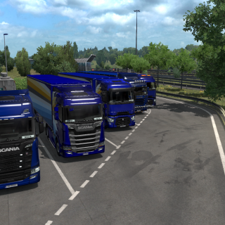 Конвой с коллегами