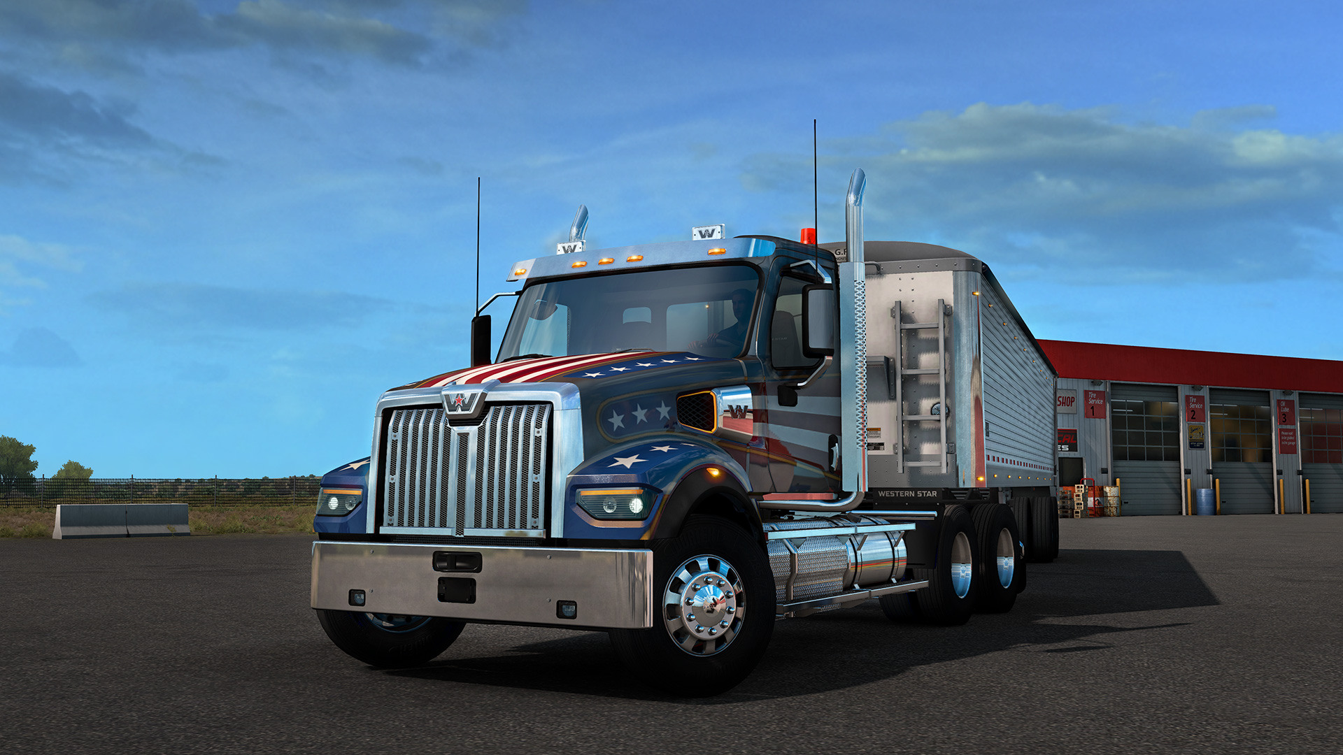 West stars. Western Star 49x ATS. Тягач Western Star 49x. Western Star 49x American Truck Simulator. Western Star 49x 2020.