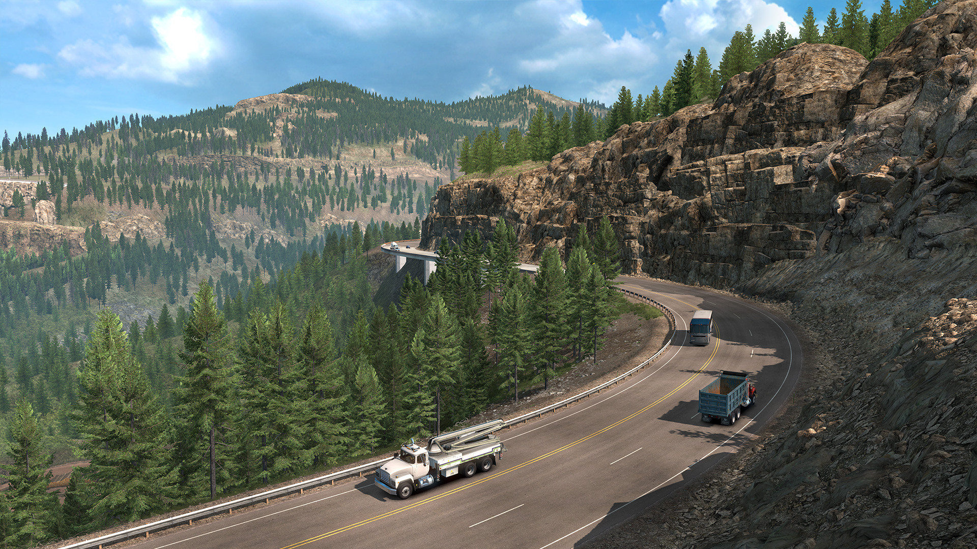 Атс дороги. ATS Colorado. Американ трак симулятор Колорадо. American Truck Simulator Colorado. Калифорния ATS.